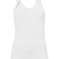 Трикотажный топ с вырезом халтер