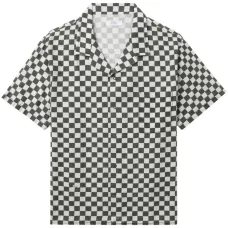 Рубашка в клетку с короткими рукавами