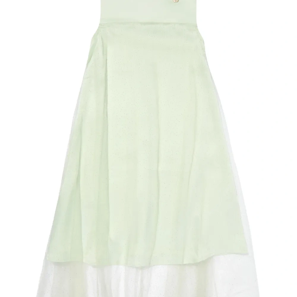 Платье с тюлем