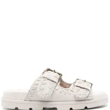 Шлепанцы с пряжками