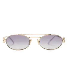 Солнцезащитные очки в овальной оправе