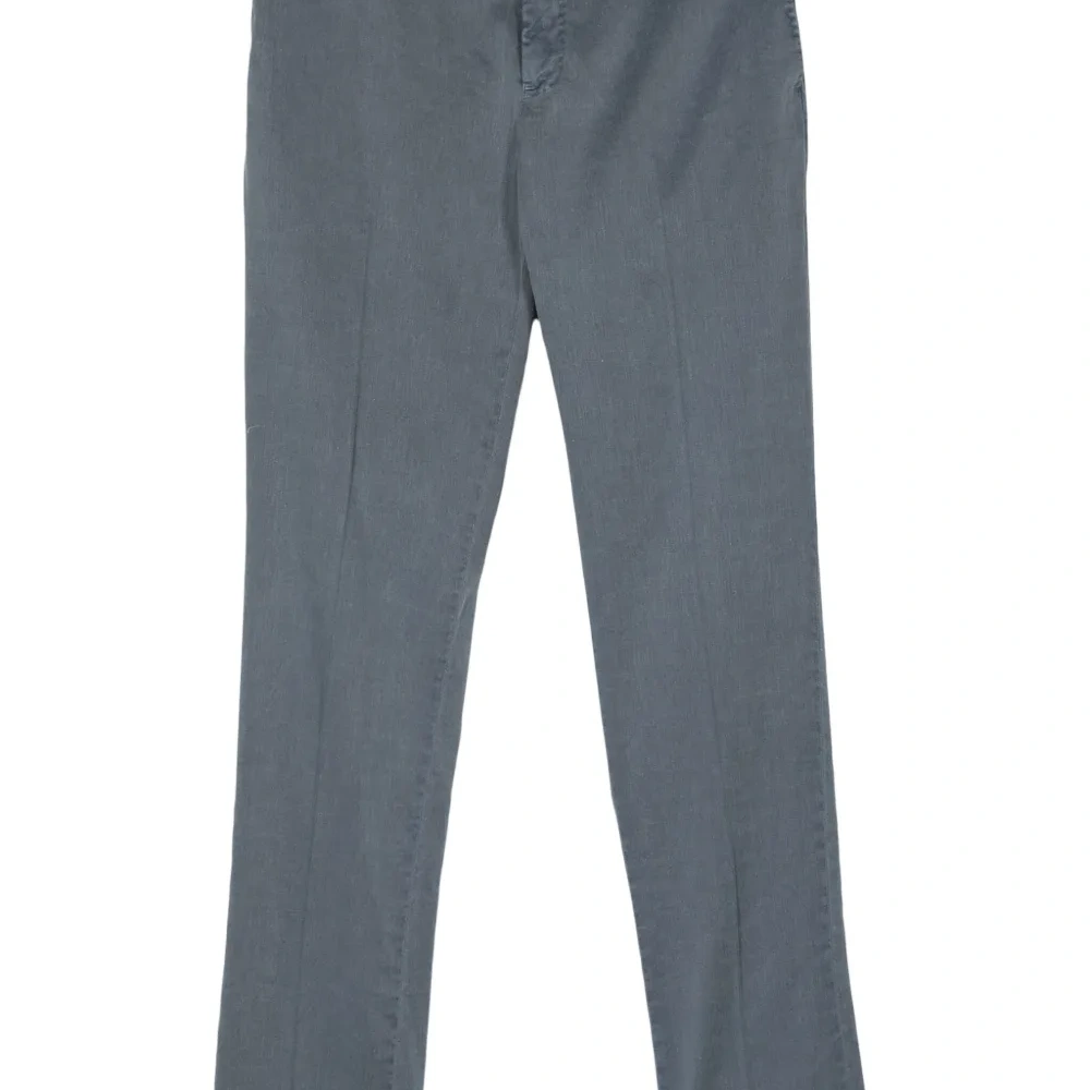 Зауженные брюки с кулиской