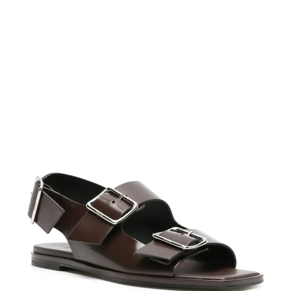 Сандалии с пряжками Сандалии с пряжками