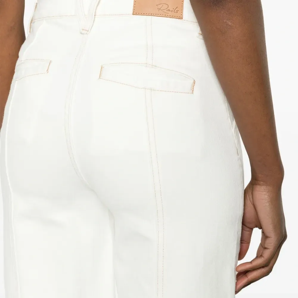 Укороченные джинсы Getty средней посадки