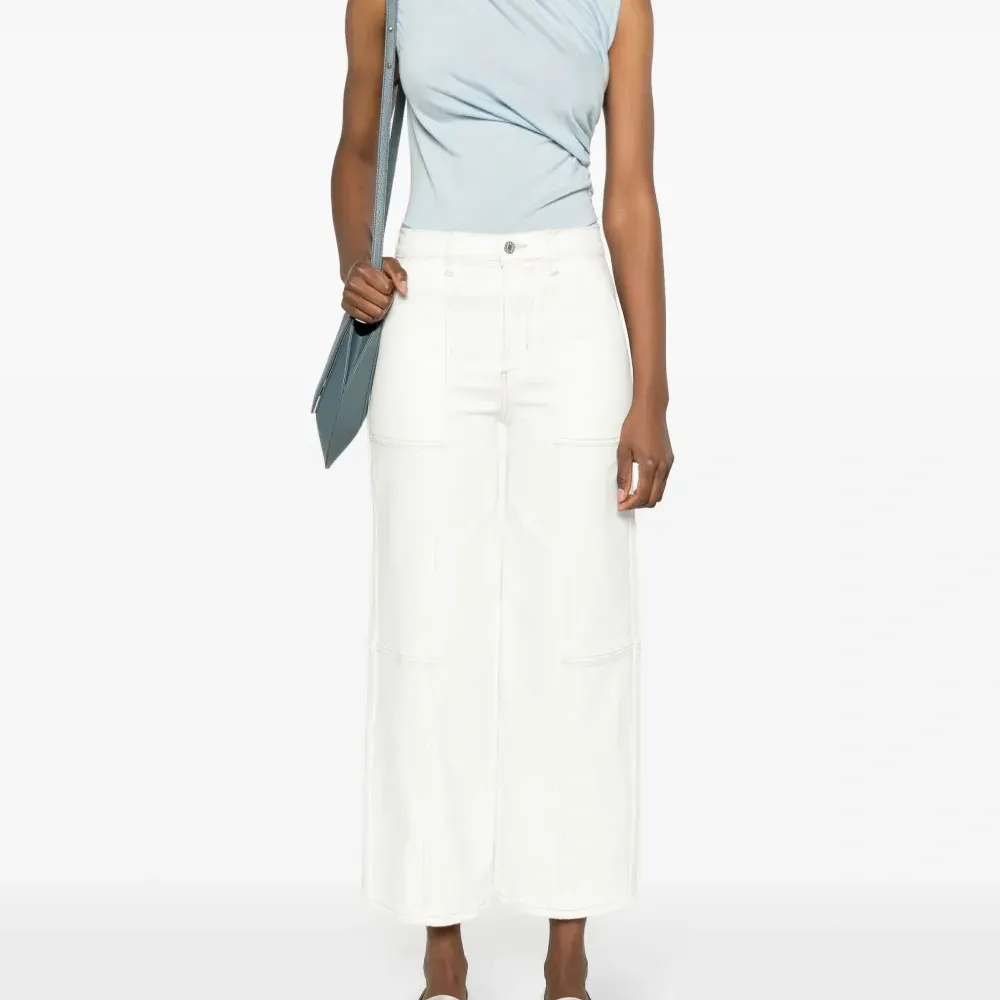 Укороченные джинсы Getty средней посадки