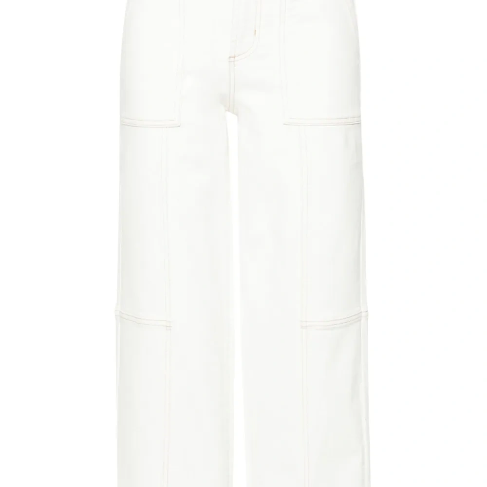 Укороченные джинсы Getty средней посадки