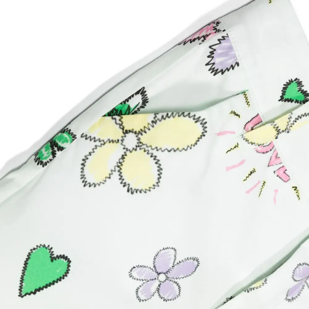 Брюки с цветочным принтом