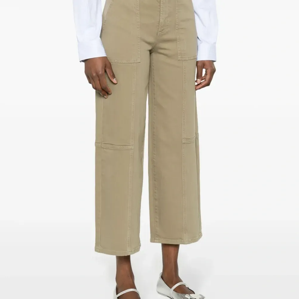 Укороченные джинсы Getty средней посадки