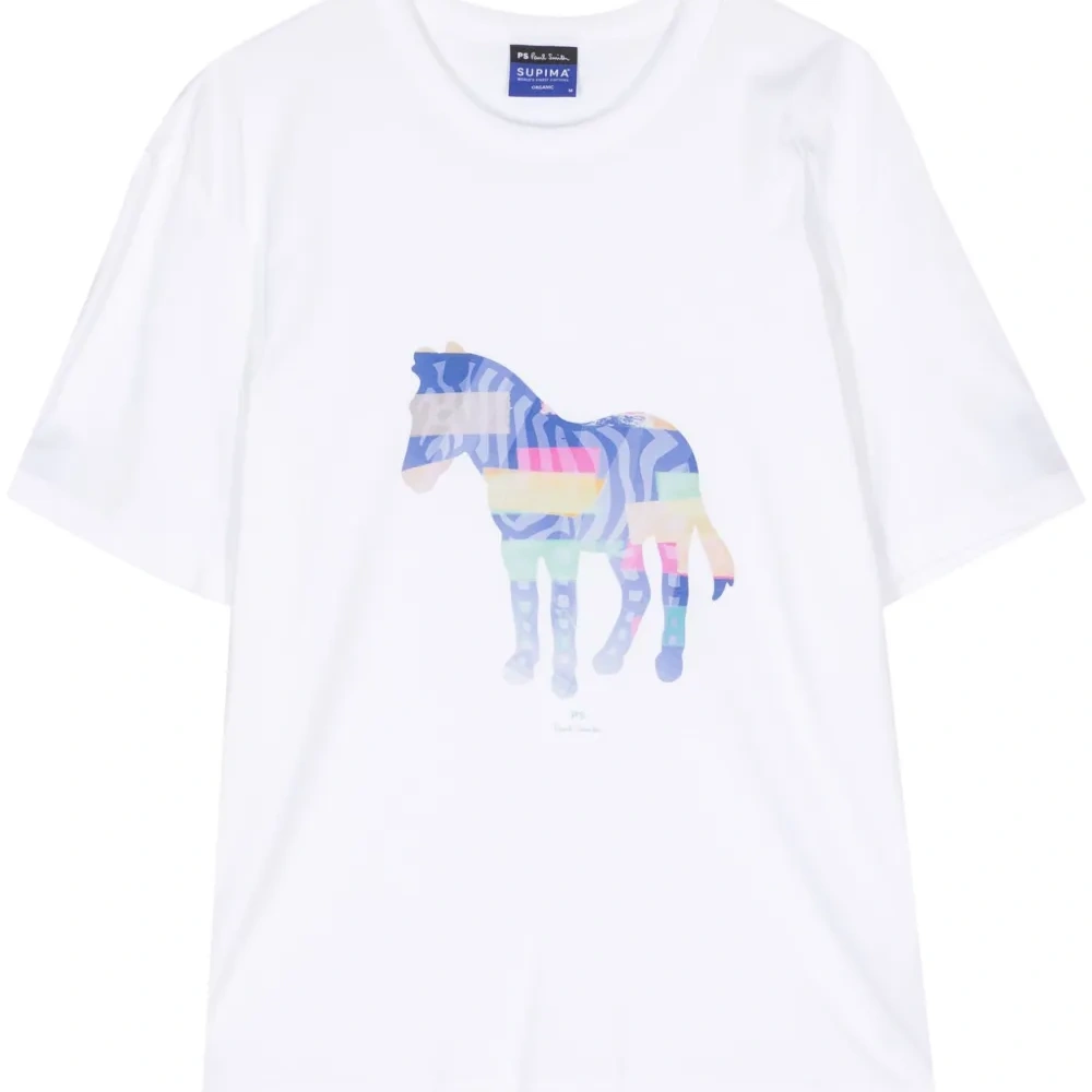 Футболка с зебровым принтом