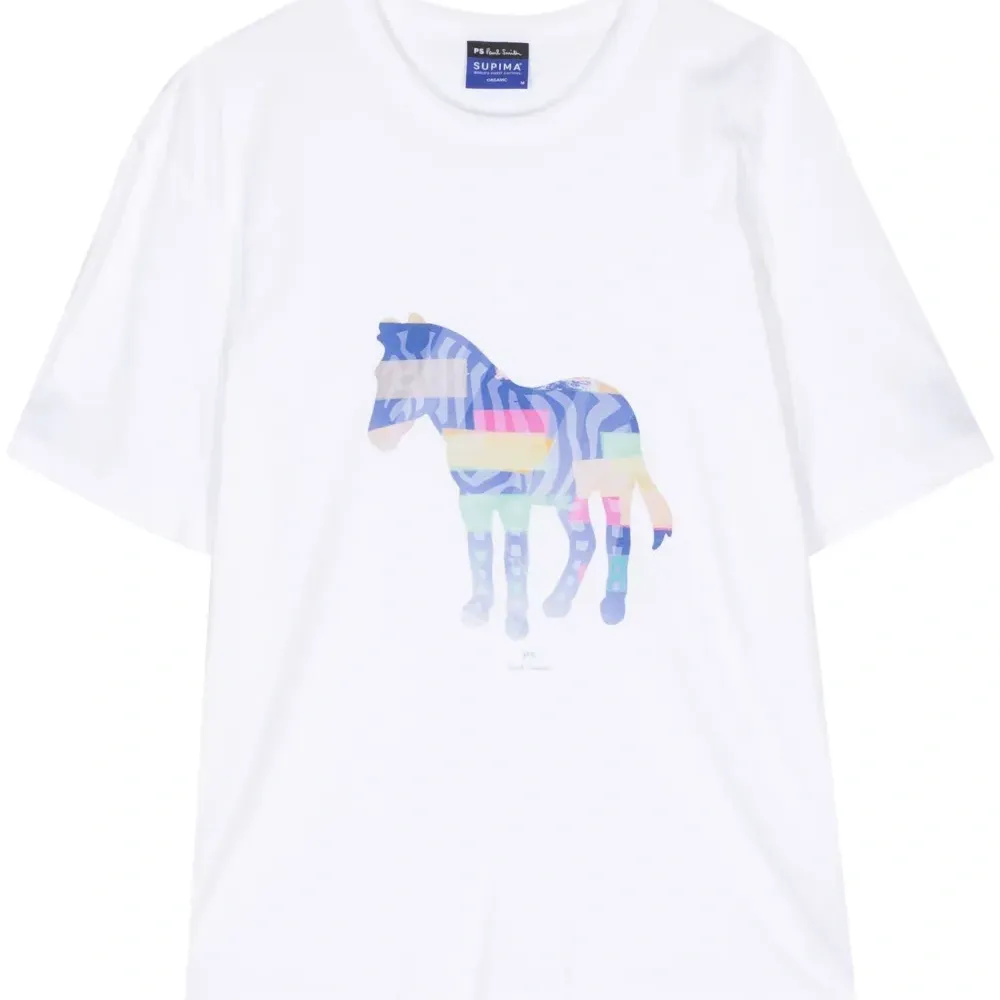 Футболка с зебровым принтом