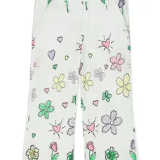 Брюки с цветочным принтом