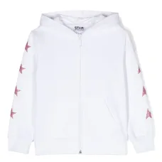 Худи на молнии с принтом