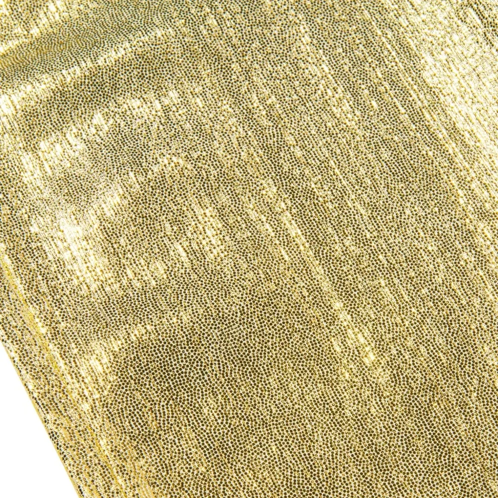 Брюки с баской и эффектом металлик