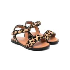 Сандалии Simone с леопардовым принтом
