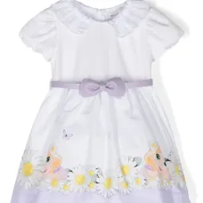 Платье с цветочным принтом