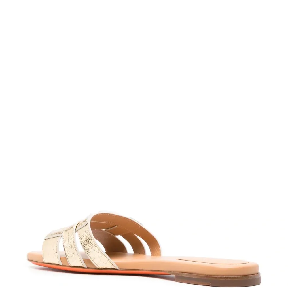 Шлепанцы с открытым носком