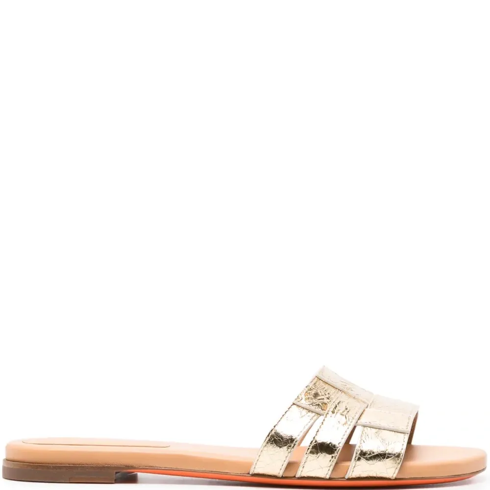 Шлепанцы с открытым носком