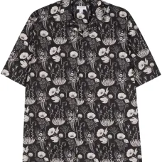 Рубашка с цветочным принтом