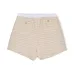 Трикотажные шорты в полоску Трикотажные шорты в полоску