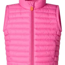 Стеганый жилет с капюшоном