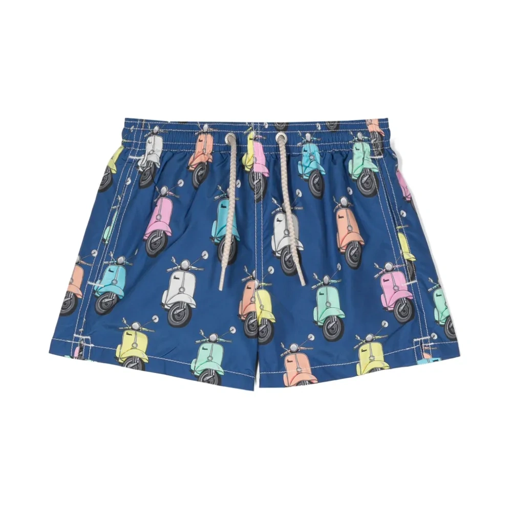 Плавки-шорты с графичным принтом