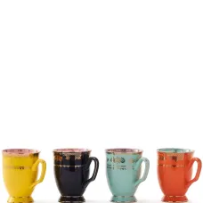 Набор Grandpa из четырех фарфоровых кружек Набор Grandpa из четырех фарфоровых кружек