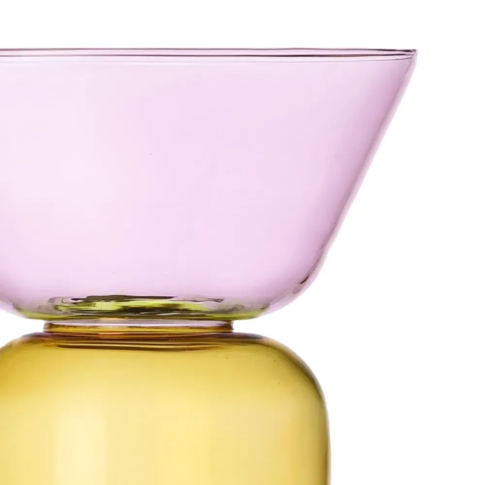 Большая стеклянная ваза Gelée (35 x 14 см)