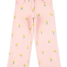 Прямые джинсы с вышивкой