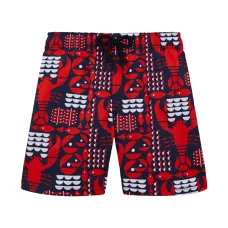 Плавки-шорты с графичным принтом