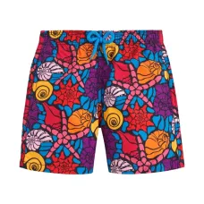 Плавки-шорты с графичным принтом и логотипом Плавки-шорты с графичным принтом и логотипом