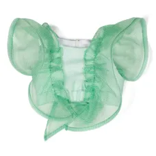 Топ в ломаную клетку с оборками Топ в ломаную клетку с оборками