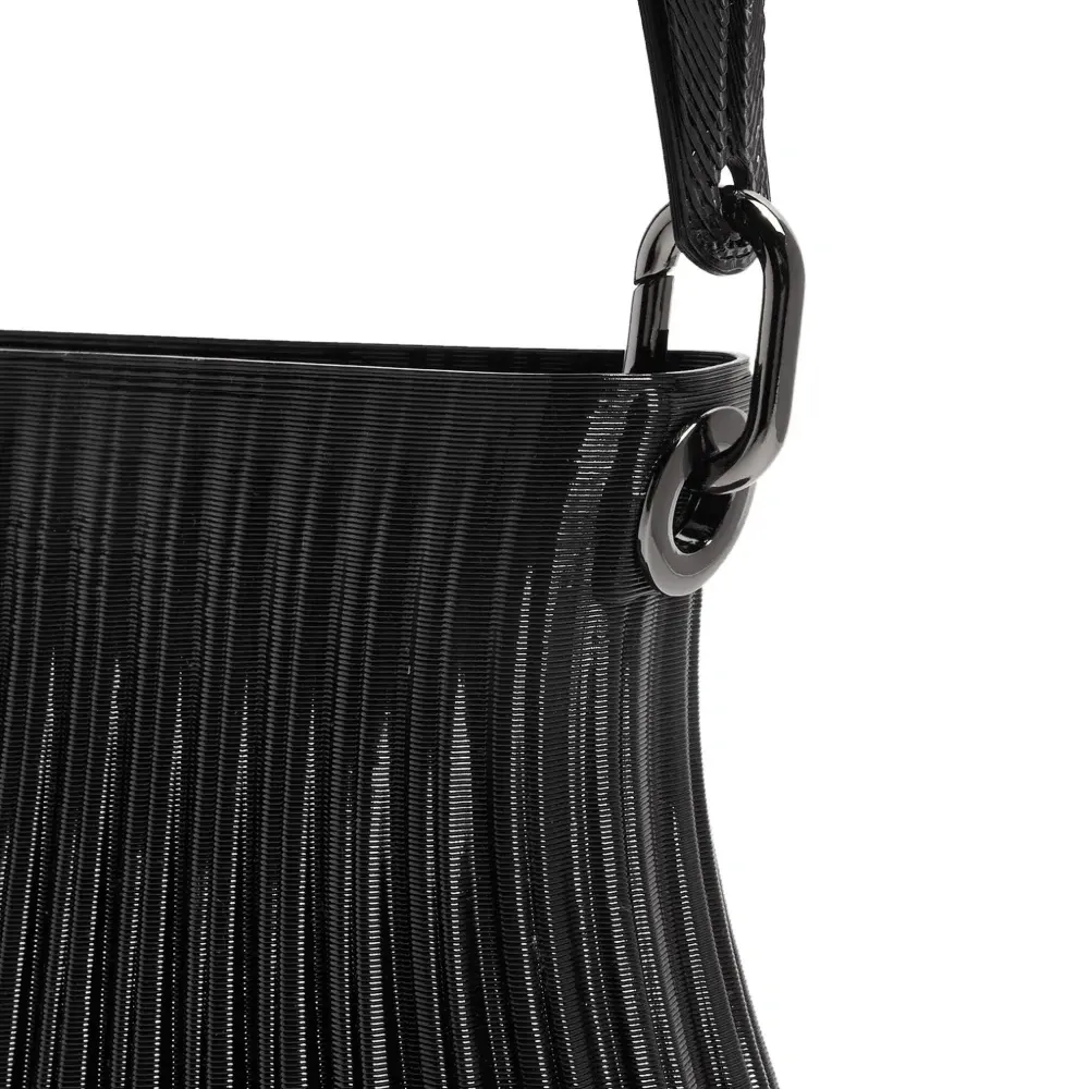 Плиссированная сумка на плечо