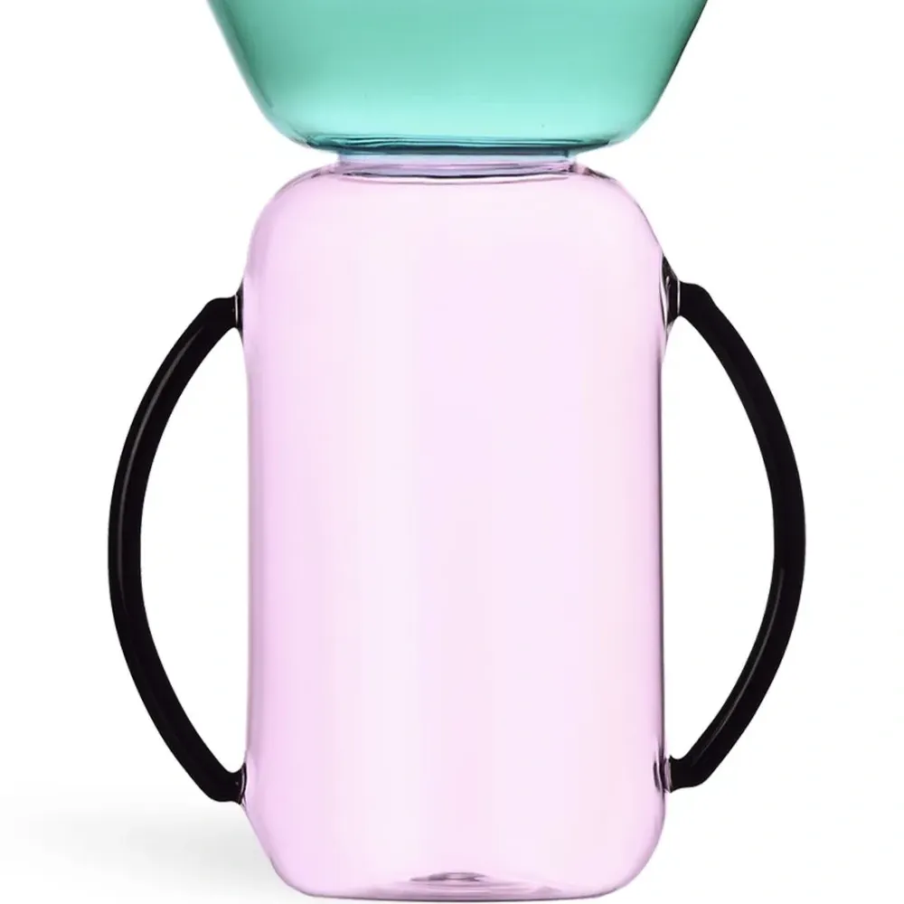 Стеклянная ваза Gelée среднего размера (14 x 25 см)