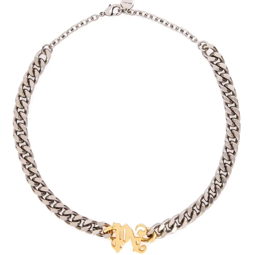 Колье с монограммой PA