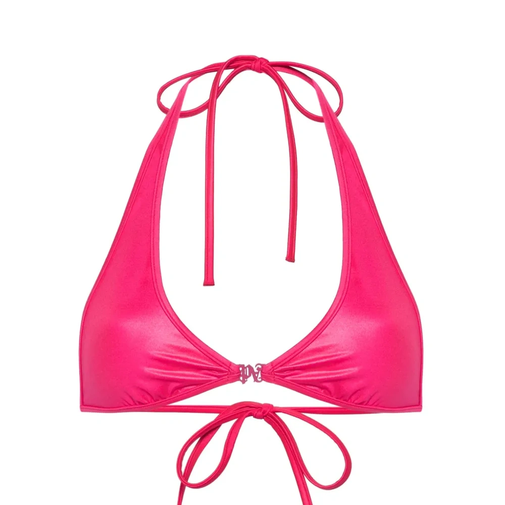 Топ бикини с монограммой