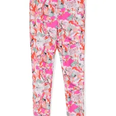Легинсы с принтом и логотипом