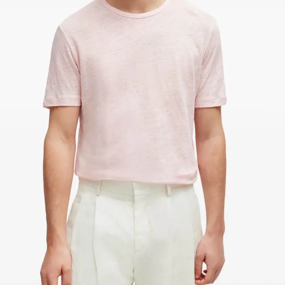 Льняная футболка