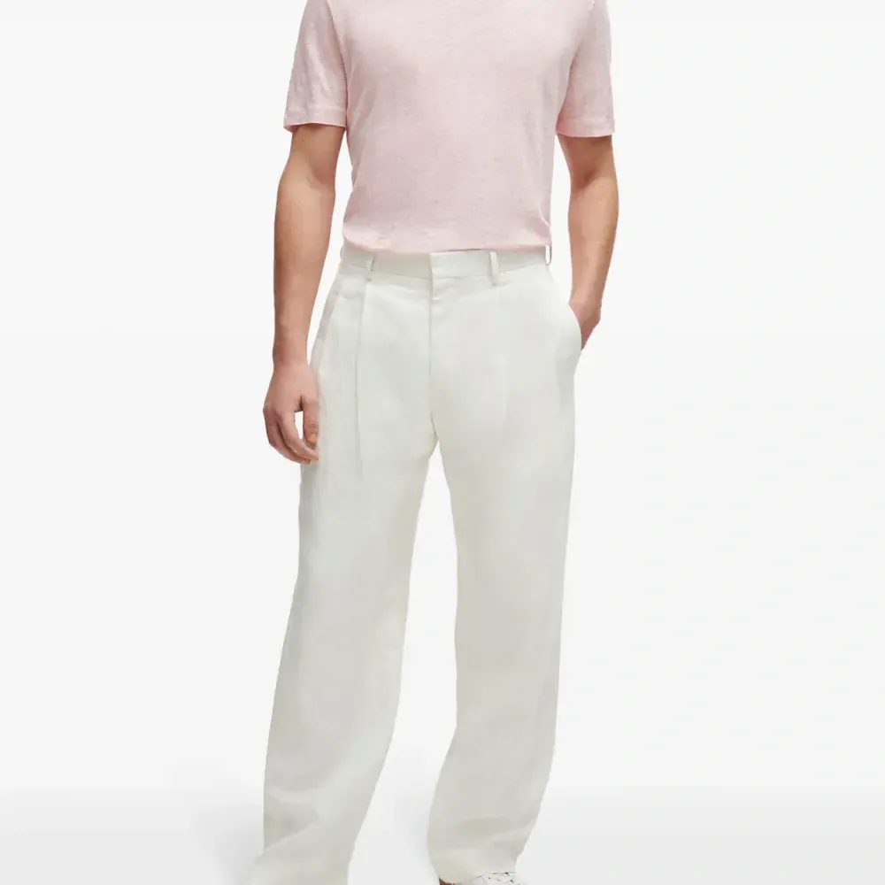 Льняная футболка