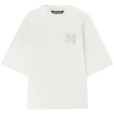 Футболка с вышитой монограммой PA