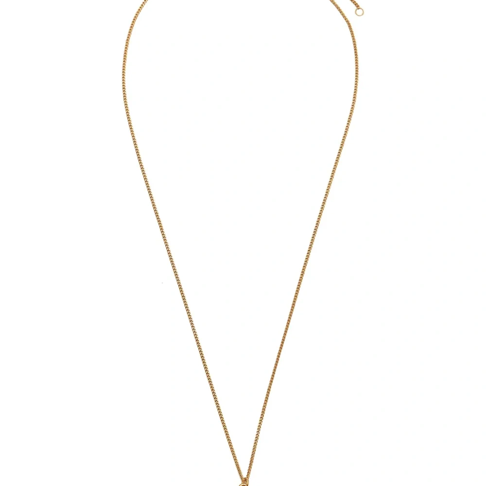 Колье с подвеской-монограммой