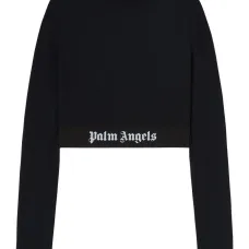 Укороченный топ с логотипом