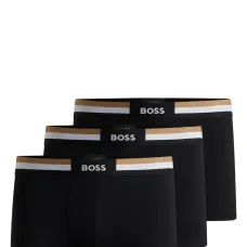 Комплект из трех трусов-брифов с логотипом