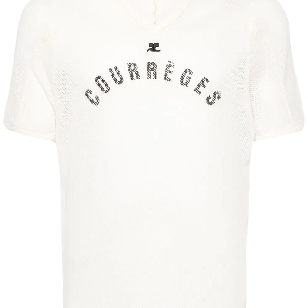 Сетчатая футболка с принтом Baseball