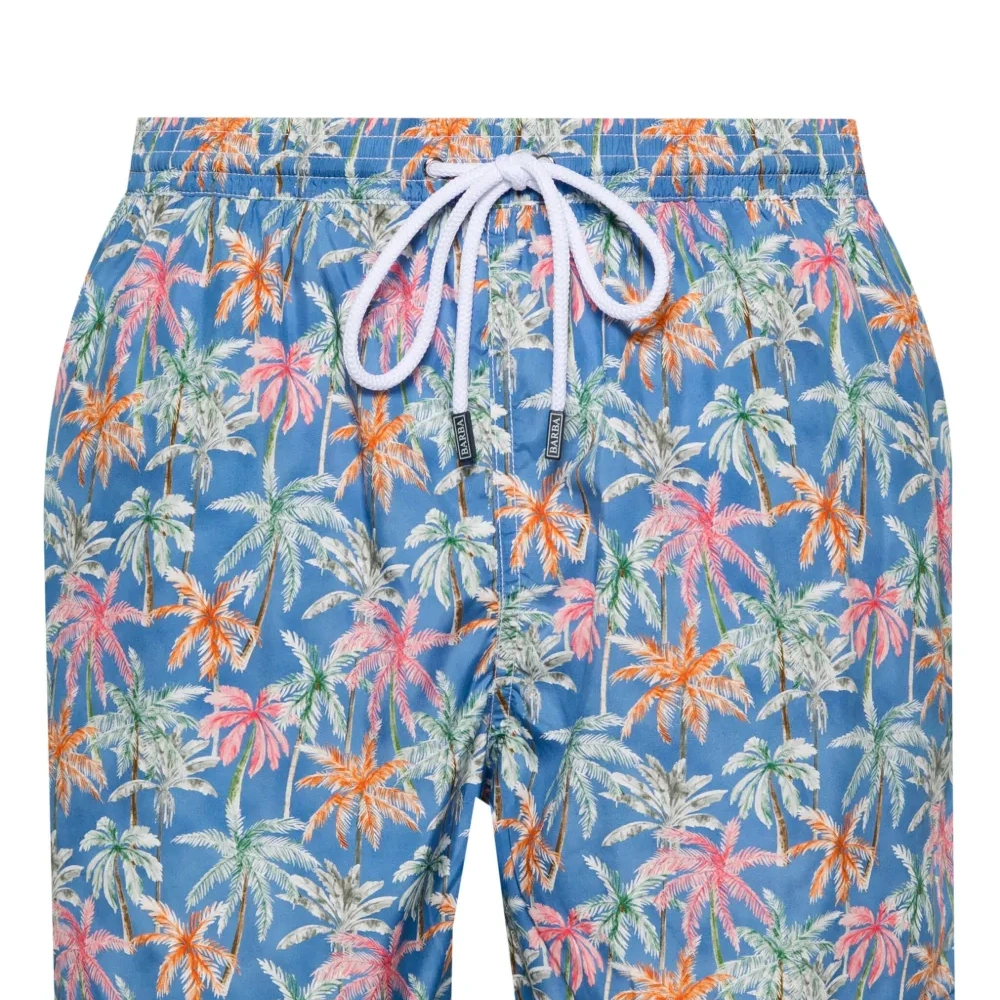 Плавки-шорты с принтом