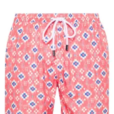 Плавки-шорты с геометричным принтом