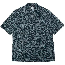 Рубашка Heroism с текстовым принтом