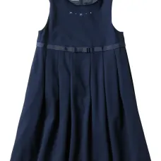 Платье без рукавов с вышивкой