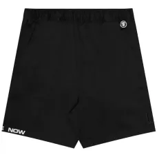 Шорты с эластичным поясом и вышитым логотипом