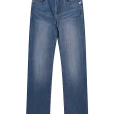 Прямые джинсы Emie с завышенной талией