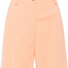 Шорты строгого кроя из смесовой вирджинской шерсти